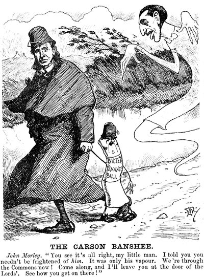 John Morley, brittisk minister för Irland, 1894 av Unbekannt