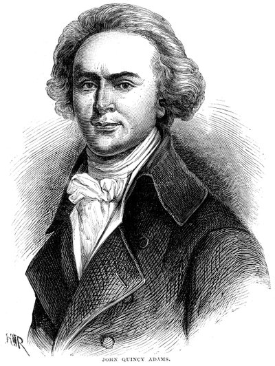 John Quincy Adams, USA:s sjätte president, c1880 av Unbekannt