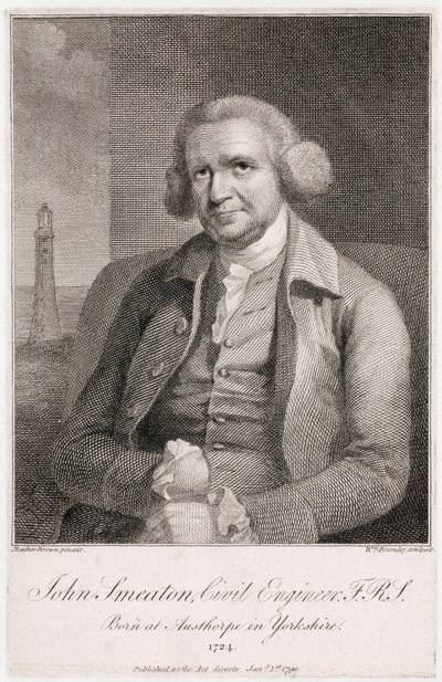 John Smeaton, engelsk maskin- och civilingenjör, ca 1780-talet av Unbekannt