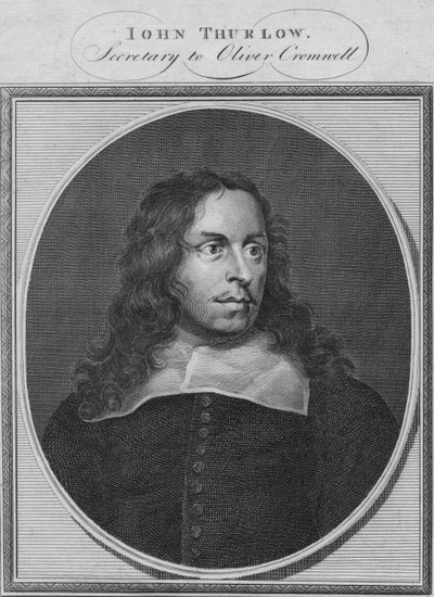John Thurlow, Oliver Cromwells sekreterare, 1784. av Unbekannt