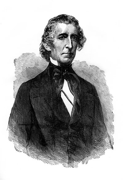 John Tyler, USA:s tionde president, 1872 av Unbekannt