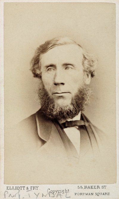 John Tyndall, irländsk fysiker, ca 1875 av Unbekannt