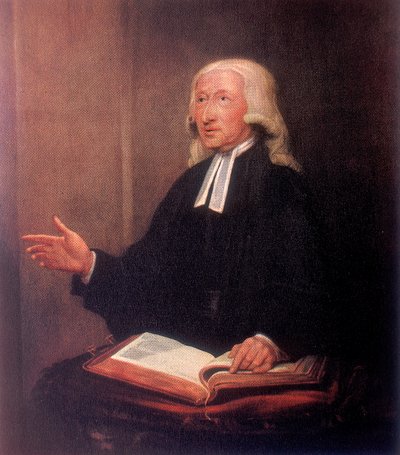 John Wesley, engelsk icke-konformistisk predikant från 1700-talet av Unbekannt