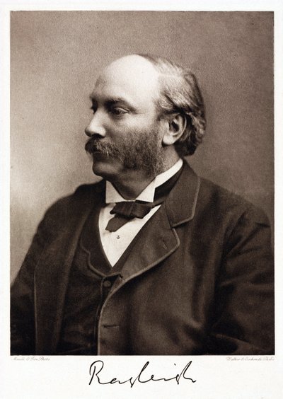 John William Rayleigh, brittisk fysiker, ca 1910-1920 av Unbekannt