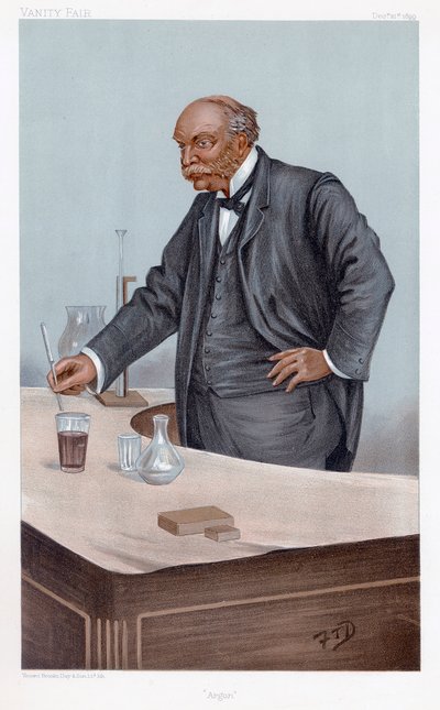 John William Strutt, 3:e baron Rayleigh, brittisk vetenskapsman, 1899 av Unbekannt