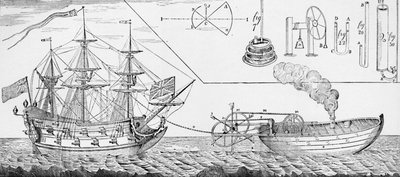Jonathan Hullss Steam Bogserbåt, 1736, 1904 av Unbekannt