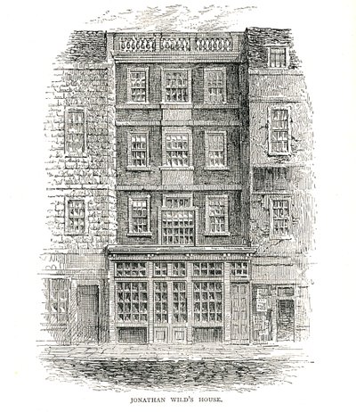 Jonathan Wilds hus, 1878 av Unbekannt