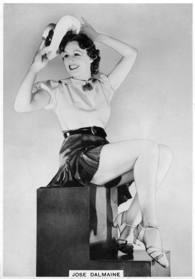 Jose Dalmaine, brittisk skådespelerska, 1938 av Unbekannt