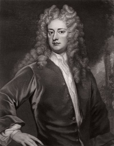 Joseph Addison, engelsk politiker och författare, c1703-1712 1906 av Unbekannt