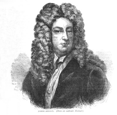 Joseph Addison, engelsk författare och politiker, c1870 1878 av Unbekannt