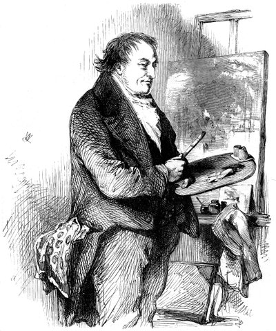 Joseph Mallord William Turner 1775-1851, engelsk konstnär, 1891 av Unbekannt