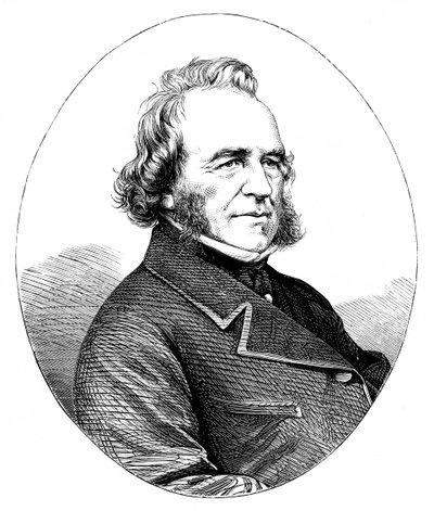 Joseph Paxton 1801-1865, engelsk trädgårdsmästare och arkitekt av Unbekannt