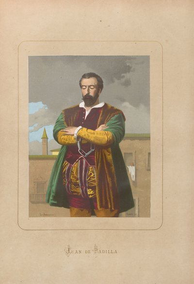 John av Padilla. Ur: Berömda män och kvinnor genom tiderna av Juan Landa, 1875-1877. av Unbekannt