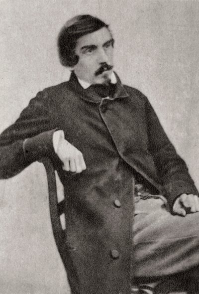 Jules de Goncourt, fransk författare, 1868 av Unbekannt