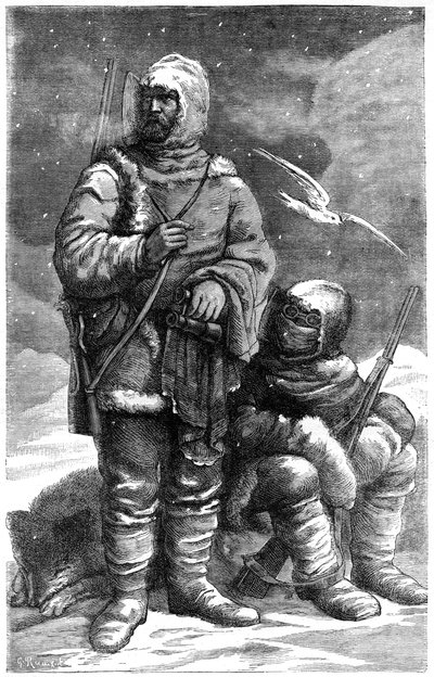 Julius Payer 1841-1915, österrikisk-ungersk arktisk upptäcktsresande och landskapskonstnär, 1800-talet av Unbekannt