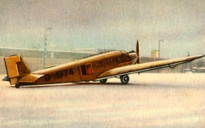 Junkers Ju 52-plan, 1932. av Unbekannt