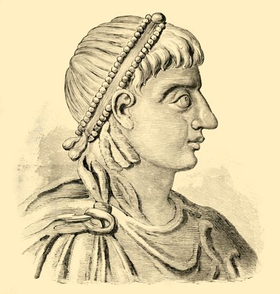Justinianus, c600-talet, 1890. av Unbekannt