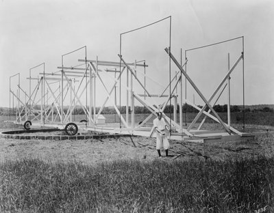 Karl Guthe Jansky, amerikansk fysiker och radioingenjör, c1940 av Unbekannt