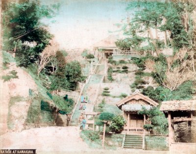 Katase och Kamakura, Japan av Unbekannt