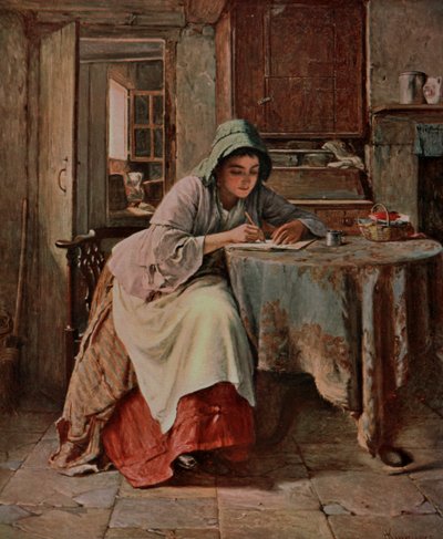 Katies brev, 1875, c1902. av Unbekannt
