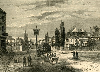 Kennington, från den gröna, 1780, c1878. av Unbekannt