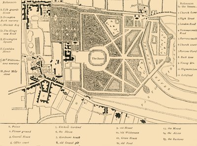 Kensington 1764, c1876. av Unbekannt