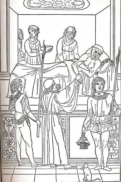 Ketham: Fasciculus Medicinae, Venedig, 1493, The Treatment Of The Plauge, c1493 av Unbekannt