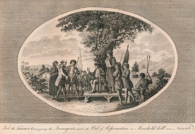 Ketts Rebellion, Norfolk, 1549 1793 av Unbekannt