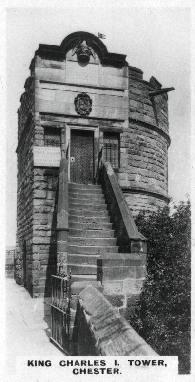 King Charles I Tower, Chester, c1920-talet av Unbekannt
