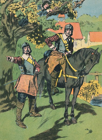 Kung Karl i eken, c1907 av Unbekannt