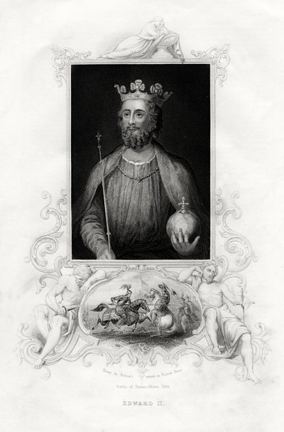 Kung Edward II, 1860 av Unbekannt