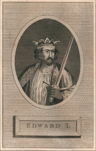 Kung Edward I, 1793 av Unbekannt
