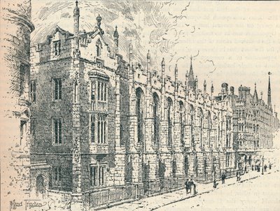 King Edward VI School, Birmingham, 1800-talet 1906 av Unbekannt