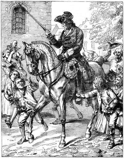 Kung Fredrik II av Preussen 1712-1786, 1800-talet av Unbekannt