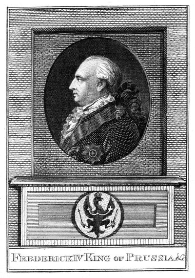 Kung Fredrik Vilhelm IV av Preussen 1795-1861, 1800-talet. av Unbekannt