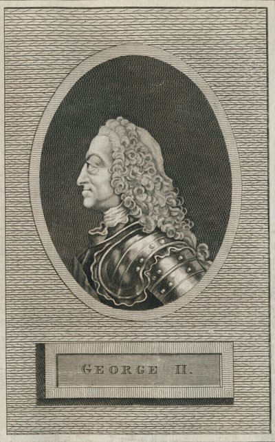 Kung Georg II, 1793 av Unbekannt