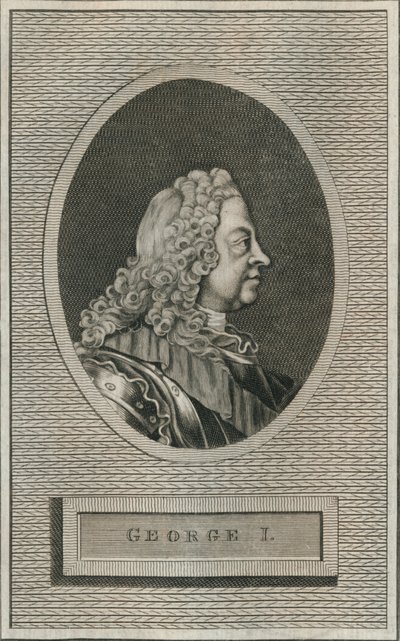 Kung George I, 1793 av Unbekannt