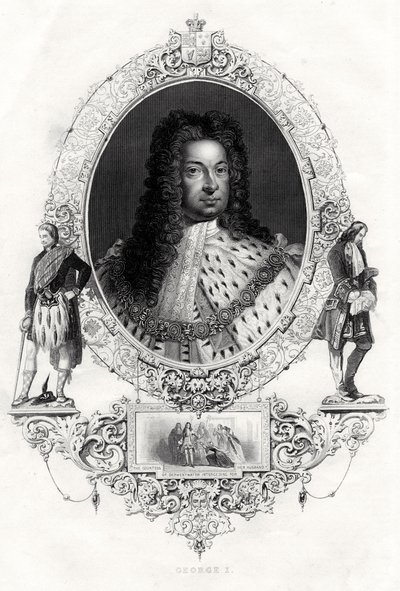 Kung George I, 1860 av Unbekannt
