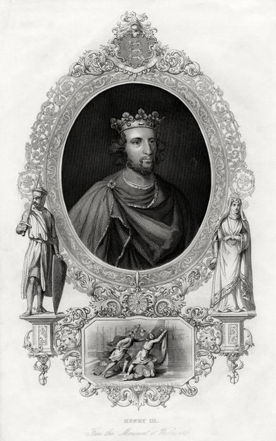 Kung Henrik III, 1860 av Unbekannt