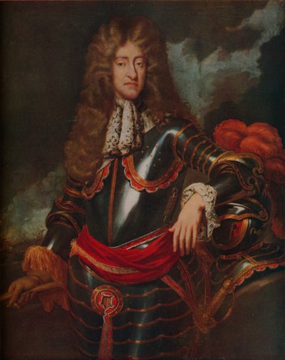 Kung Jakob II, c1690 av Unbekannt