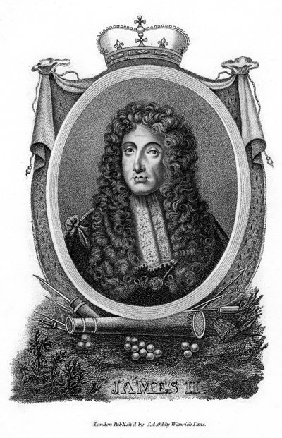 kung James II av England av Unbekannt