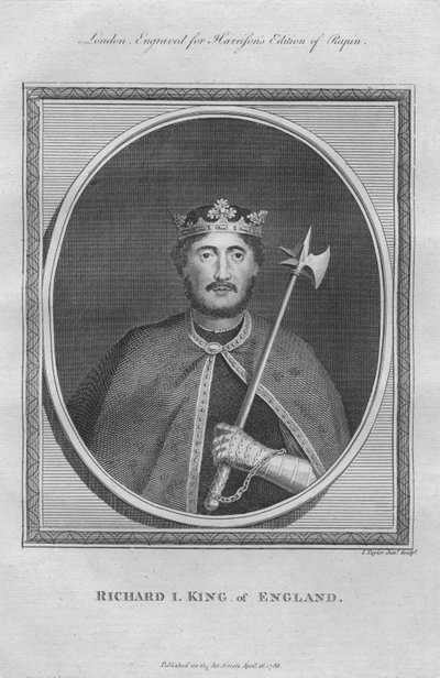 Kung Richard I, 1788. av Unbekannt