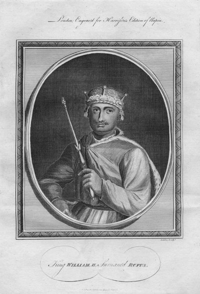 Kung William II William Rufus, 1786. av Unbekannt