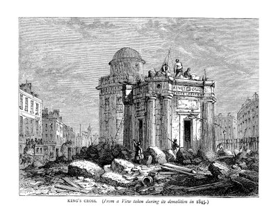 Kings Cross 1845 av Unbekannt