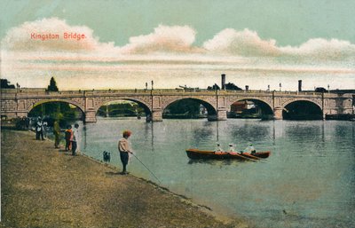 Kingston Bridge, 1908 av Unbekannt