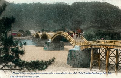 Kintai-bron Iwakuni, Japan, tidigt 1900-tal av Unbekannt