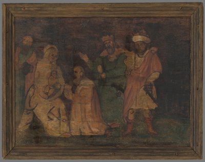 Tillbedjan av Magi av Unbekannt