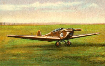 Klemm L 25 E plan, 1932. av Unbekannt