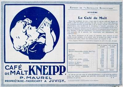 Kneipp Café de Malt, annons, 1915 av Unbekannt