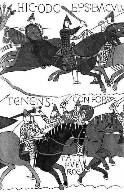 Riddare av Duc Guillaume, c1070 1849 av Unbekannt